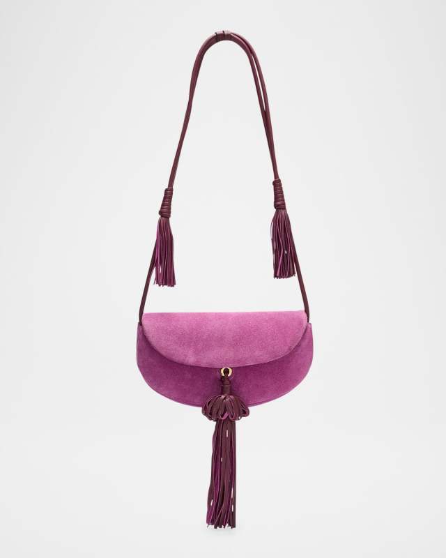 Paloma Tassel Suede Shoulder Bag